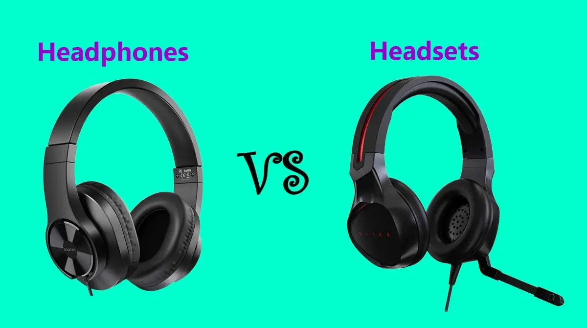 Headphone vs Headset