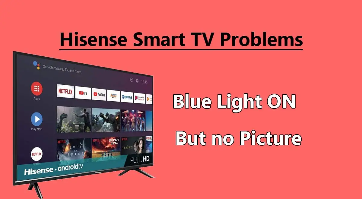 Hisense TV Blue Light ON But No Picture