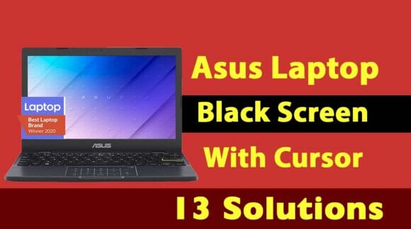 Asus Laptop Black Screen With Cursor