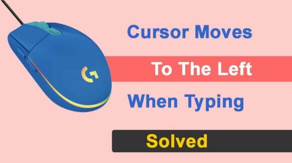 Cursor Keeps Moving To The Left When Typing
