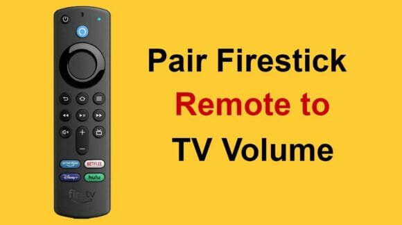 How to Pair Firestick Remote to TV Volume