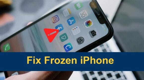 how to reset frozen iphone
