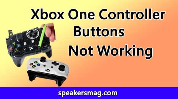 Xbox One Controller Buttons not Working